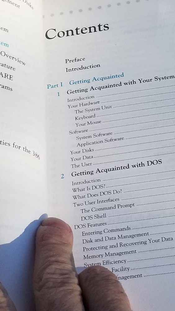 VINTAGE ELECTRONICS BOOK PETER NORTON'S DOS 6 GUIDE