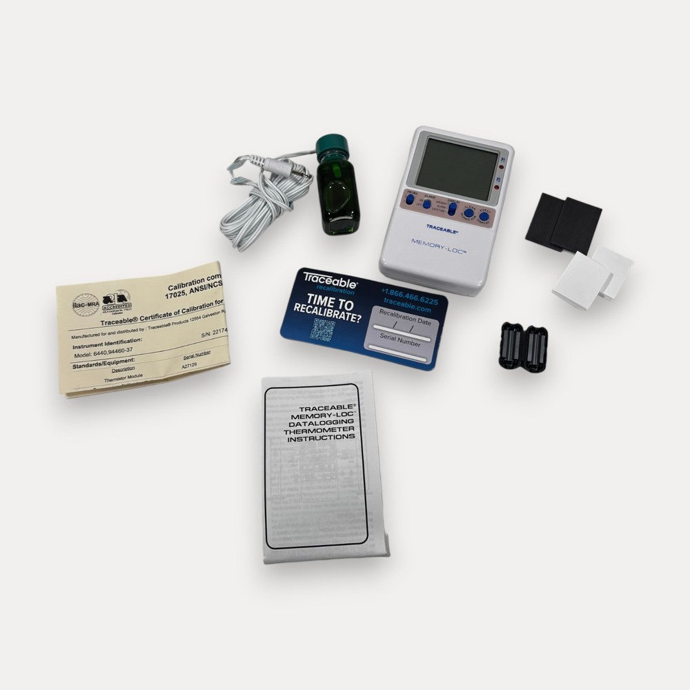 Memory-Loc Data Logging Thermometer 6440