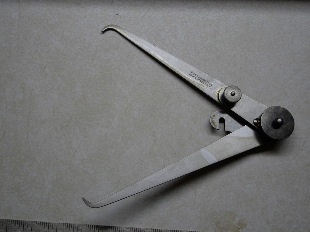 Starrett 37-6  6” Lock-Joint Inside Caliper