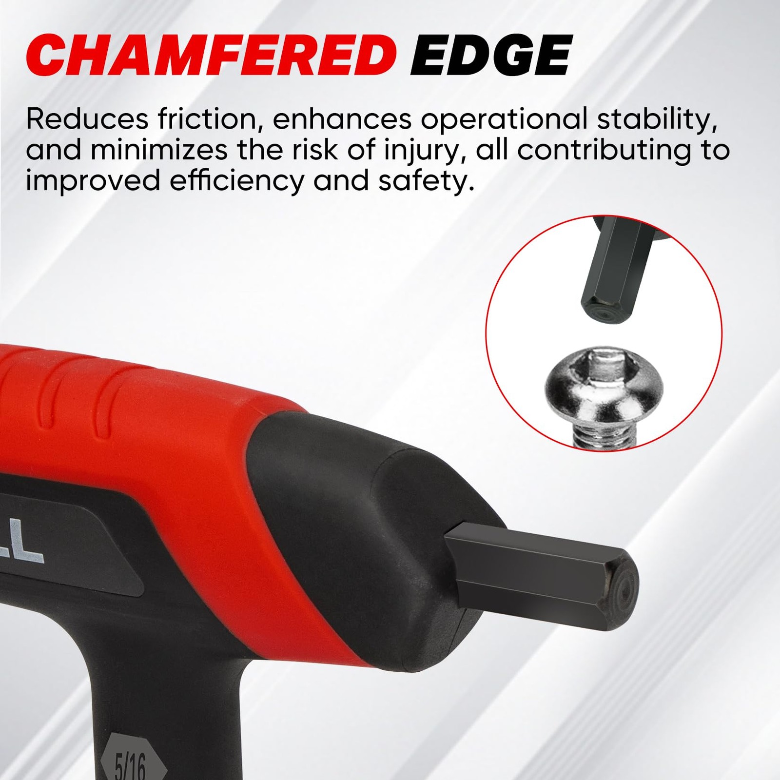 SHALL 14Piece Allen Wrenches Sets, Metric & SAE THandle Allen Wrench Set, Lon...