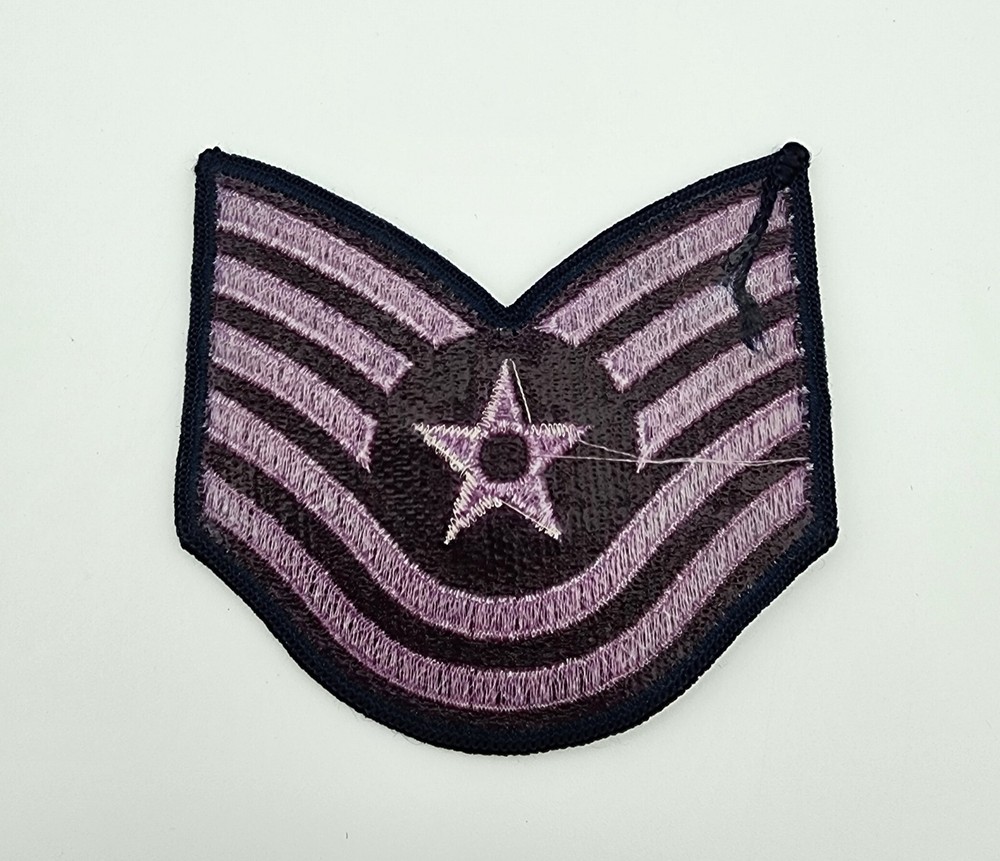 United States Air Force Technical Sergeant Patch Crest Badge 3.5