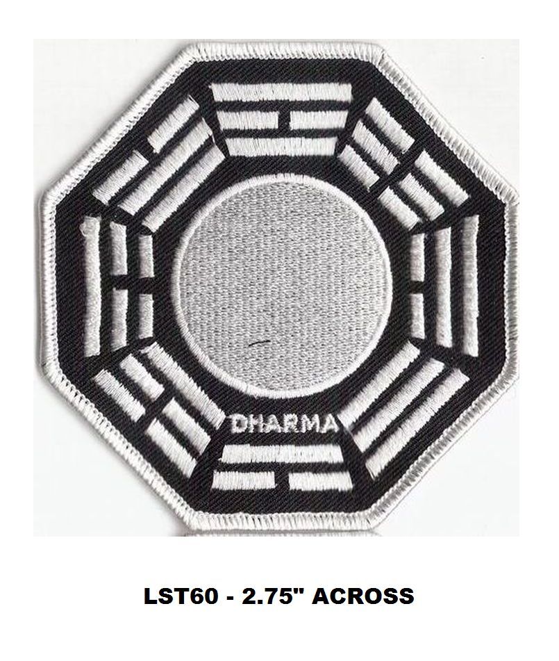 MINI LOST TV SHOW  PATCH - PEARL LOGO - LST60