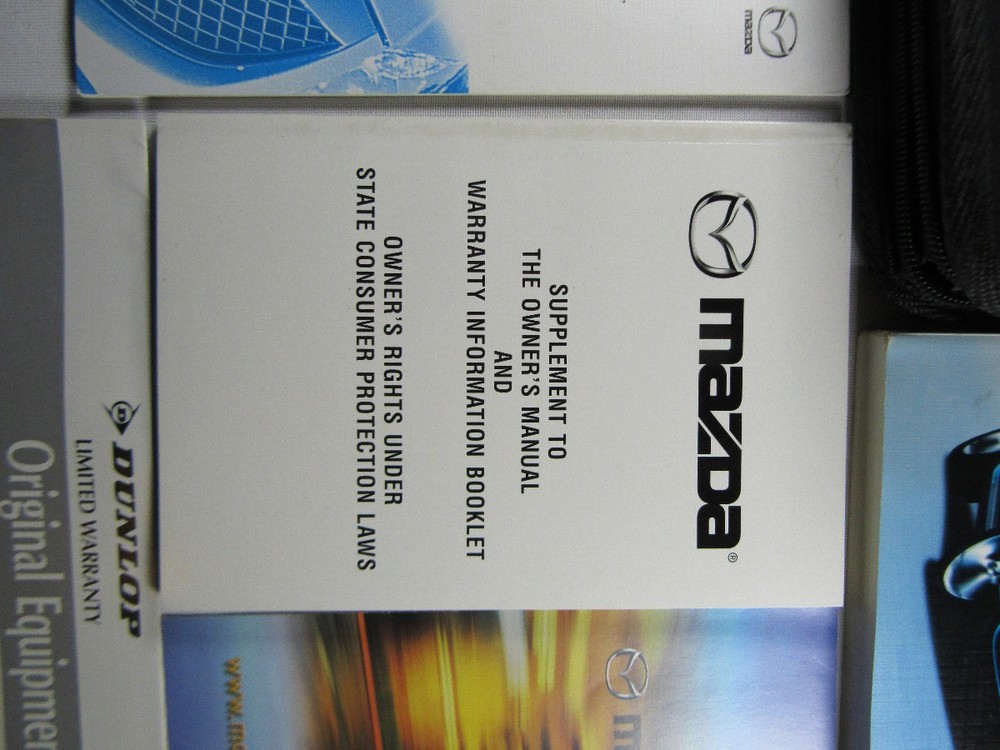 2005 Mazda 3 Owners Manual Book