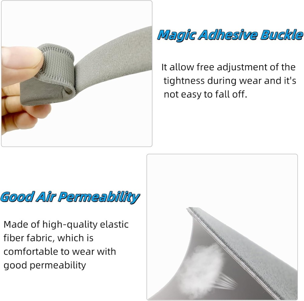 Universal Replacement Headgear Strap Full Mask Replace Part, 4-Point...