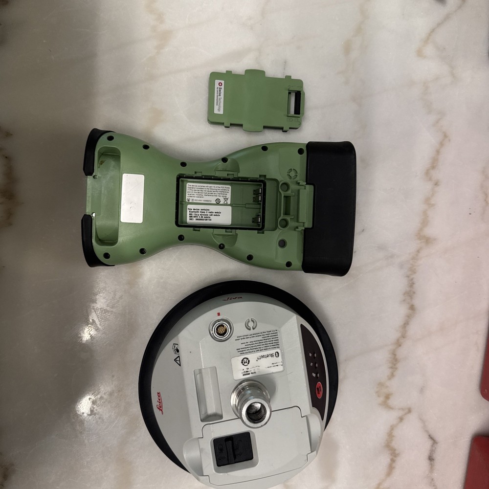 Leica GPS GS08 and CS15 controller no battery’s