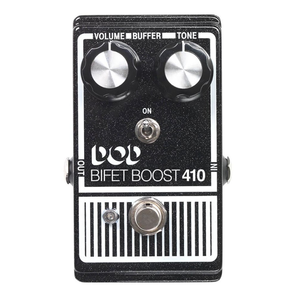 DigiTech DOD Bifet Boost 410 Boost Buffer Pedal All Metal Chassis (Black)
