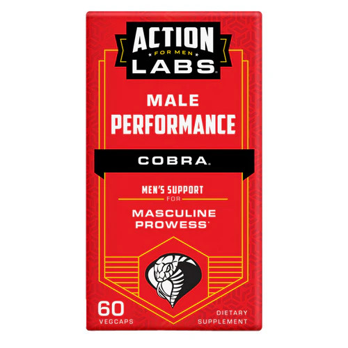 Male Performance Cobra 60 Count By Action Labs