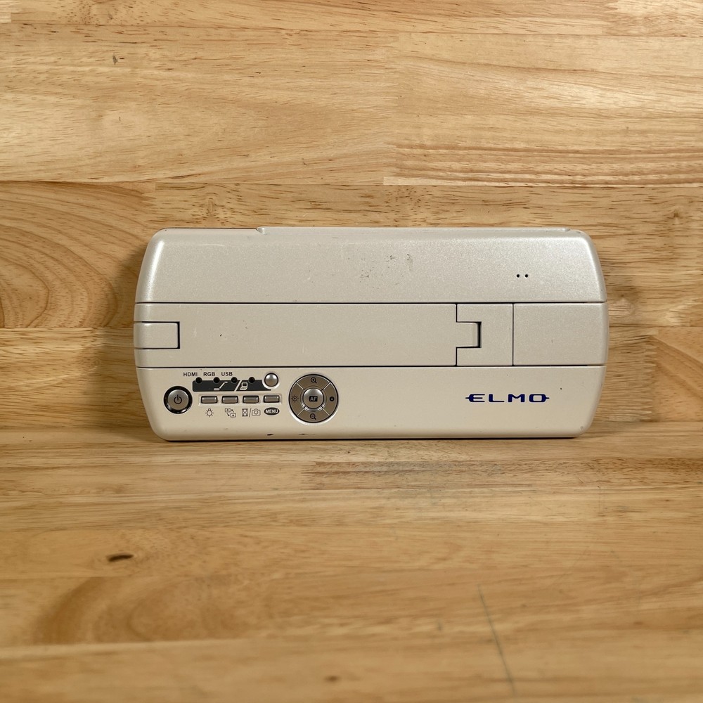 Elmo MO-1 White Portable 5MP Overhead Visual Presenter 5-Volt DC Document Camera