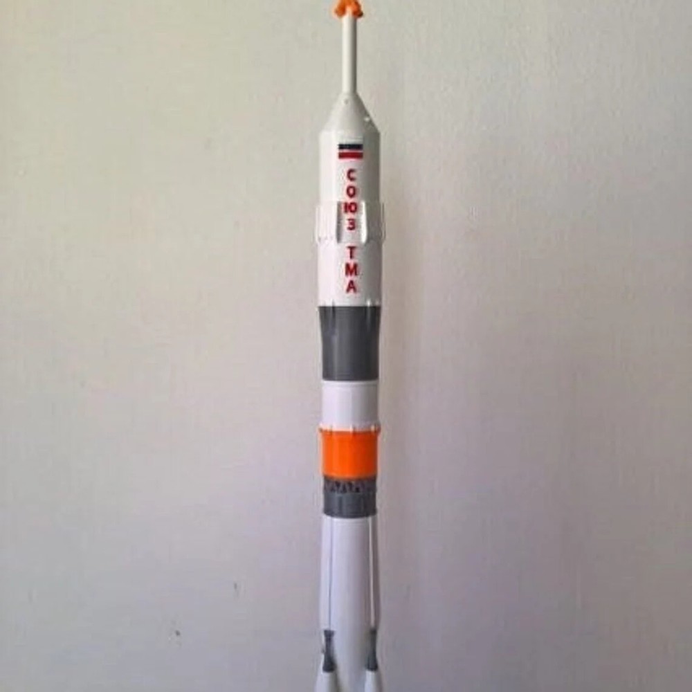 Soyuz 2.1a MS-23 Russian Model Spacecraft