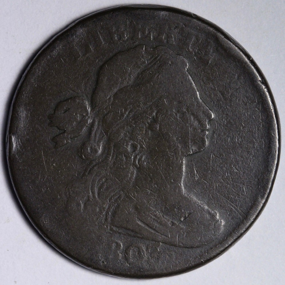 1803 Draped Bust Large Cent VG E125 KROEM