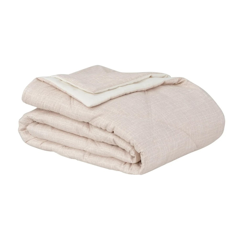 Berkshire Herringbone Microfiber Down Alternative Blanket - 100% Polyester