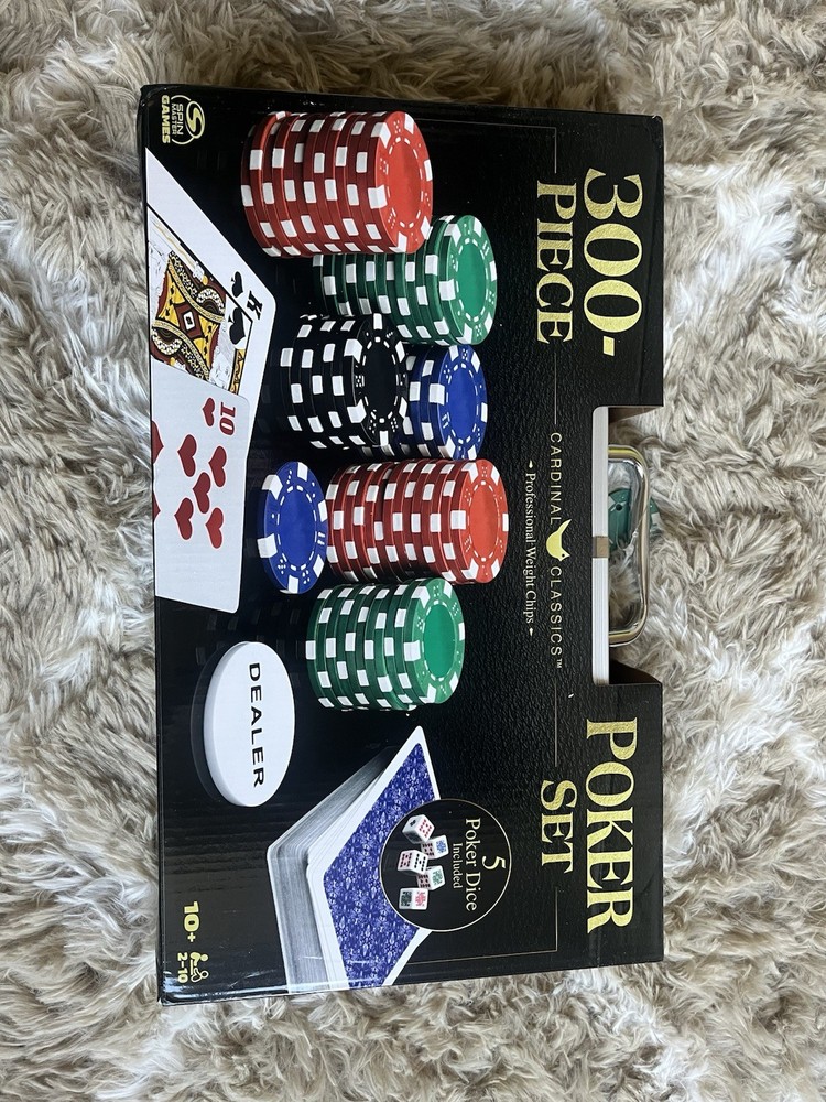 Poker Table Set Casino Style