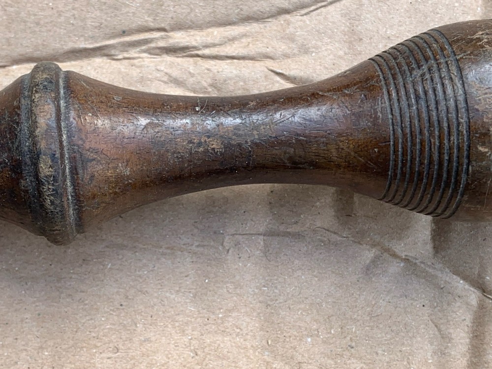 vintage brass backed saw