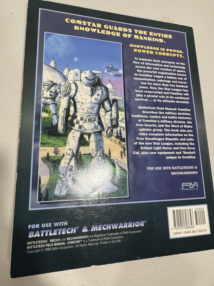 FASA Battletech Field Manual - Comstar