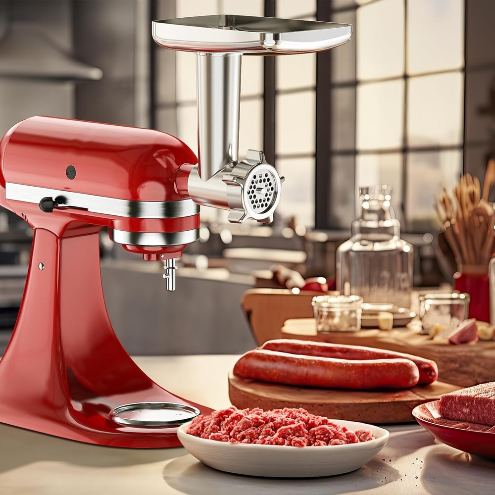 Meat Grinder Attachment for Kitchenaid Stand Mixer, Meat Grinder