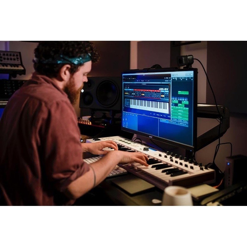MIDI Keyboard Controller W/ Arpeggiator Scale Mode DAW Integration LCD Display