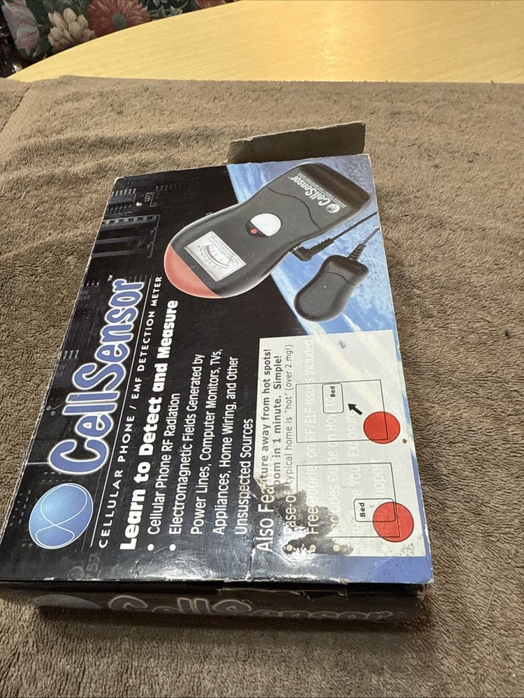 CellSensor Cellular Phone EMF Detection Meter RF Radiation Electromagnetic Field