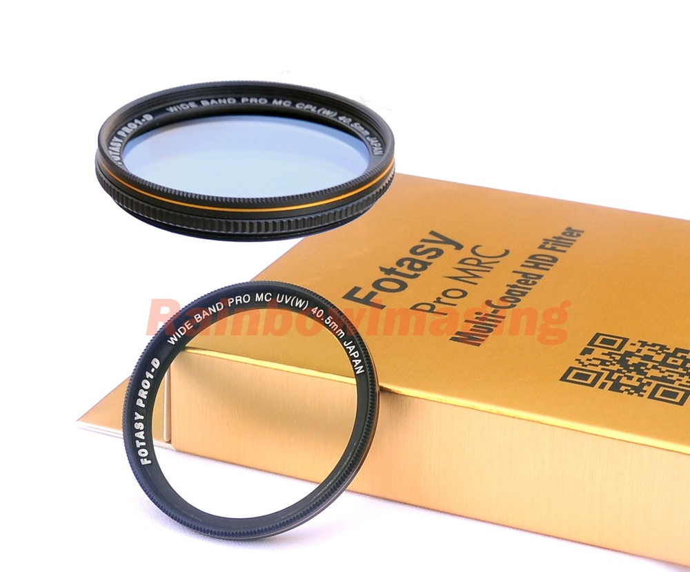 43mm 16 Layer MRC Nano Multi-Resistant Coating UV +CPL Polarizing Filter Set