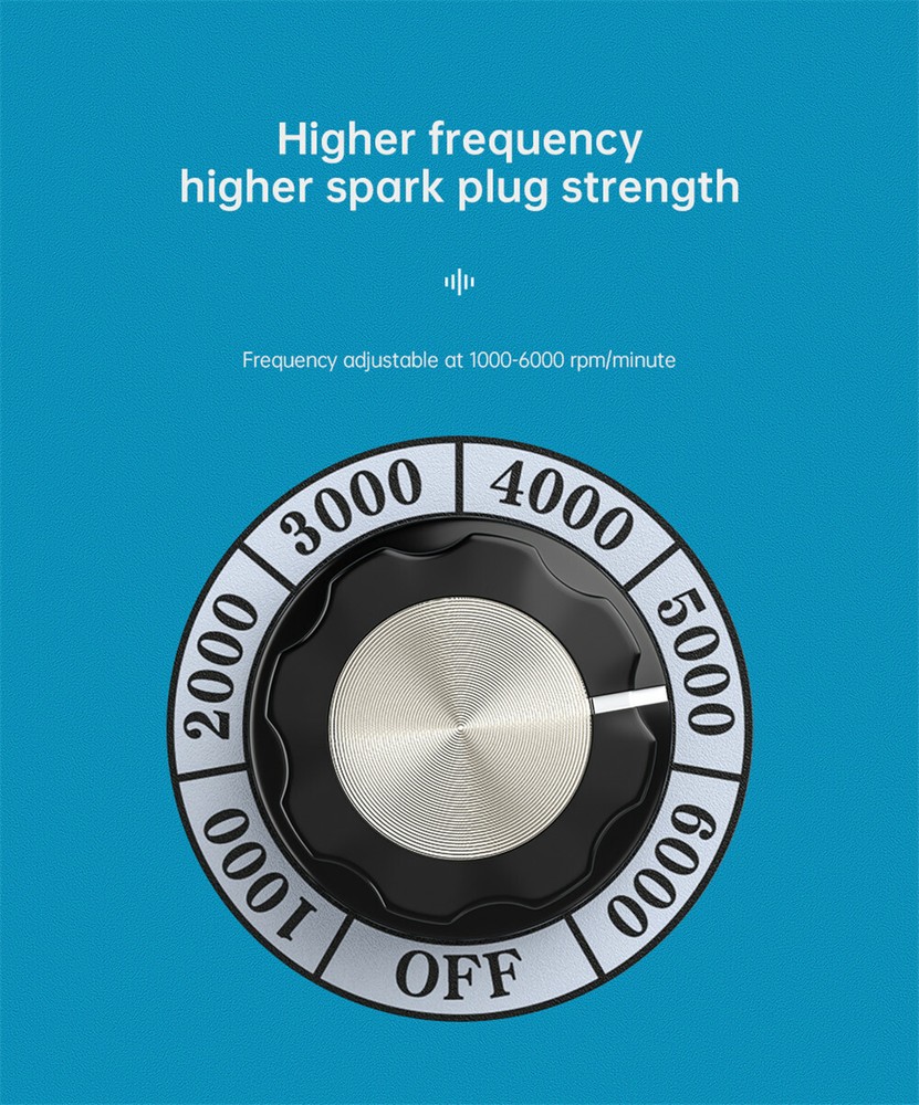 Car Spark Plug Tester Ignition Plug Analyzer Diagnostic Tool Dual Hole Detector