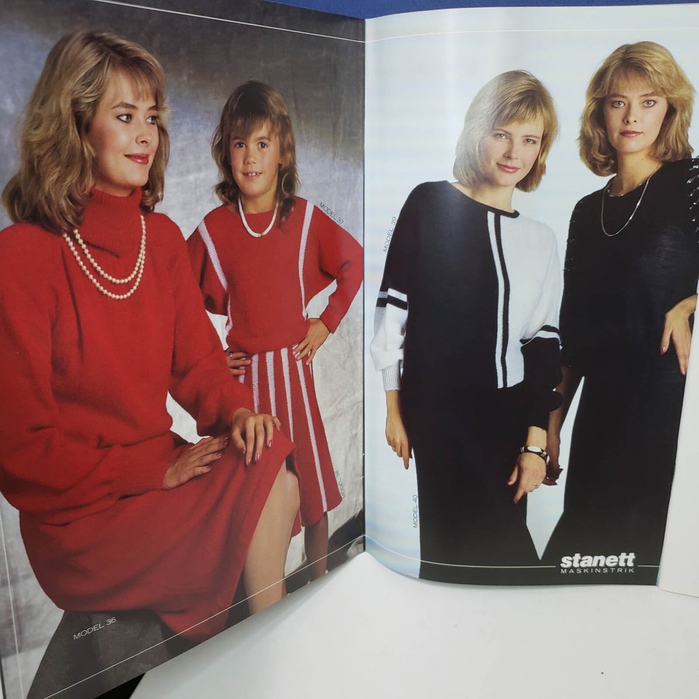 STANETT MASKINSTRIK NR 2 Machine Knitting Patterns Women