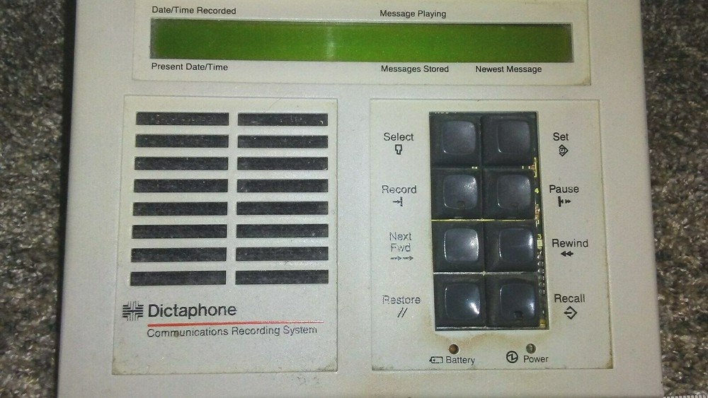 Dictaphone Control /Controller Recording System 911