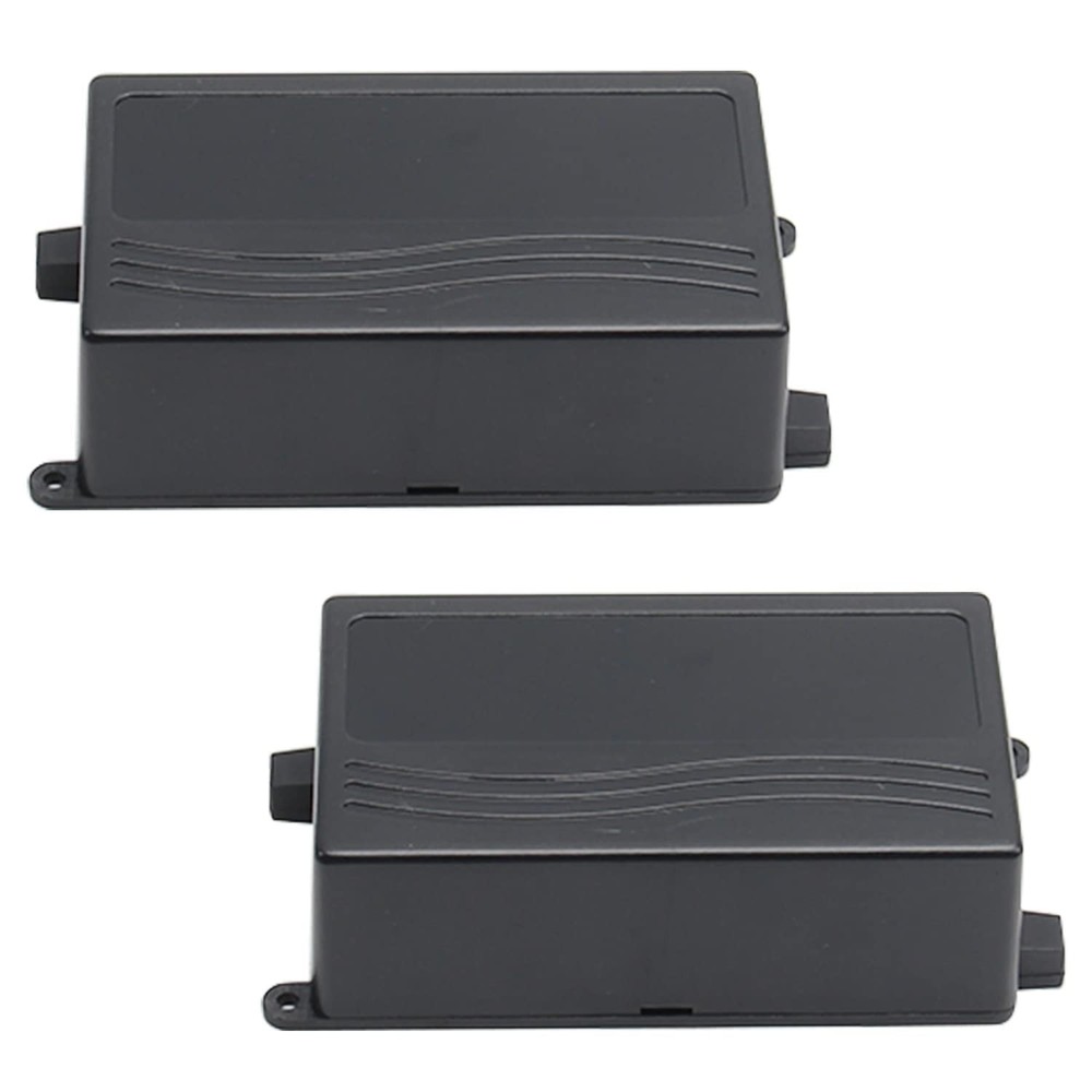 Fielect 2Pcs Project Box Dustproof Electronic Junction Box ABS Plastic Enclos...