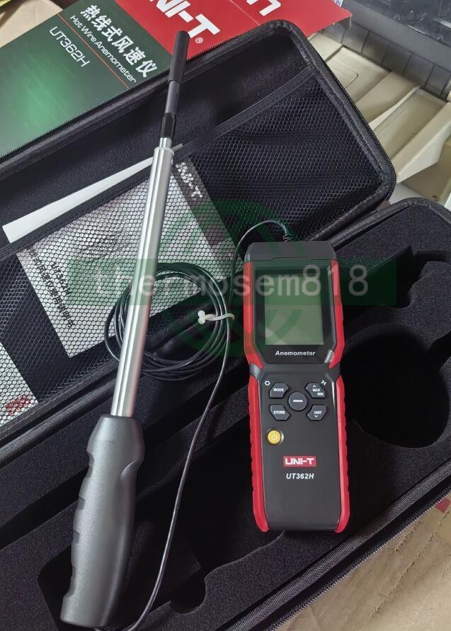 UNI-T UT362H Hot Wire Anemometer Sensor Wind Velocity/Volume/Temperature Tester