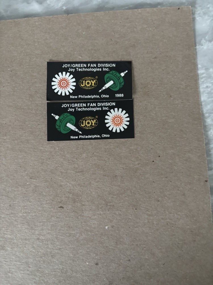 Joy Mining Stickers 2026 Bk