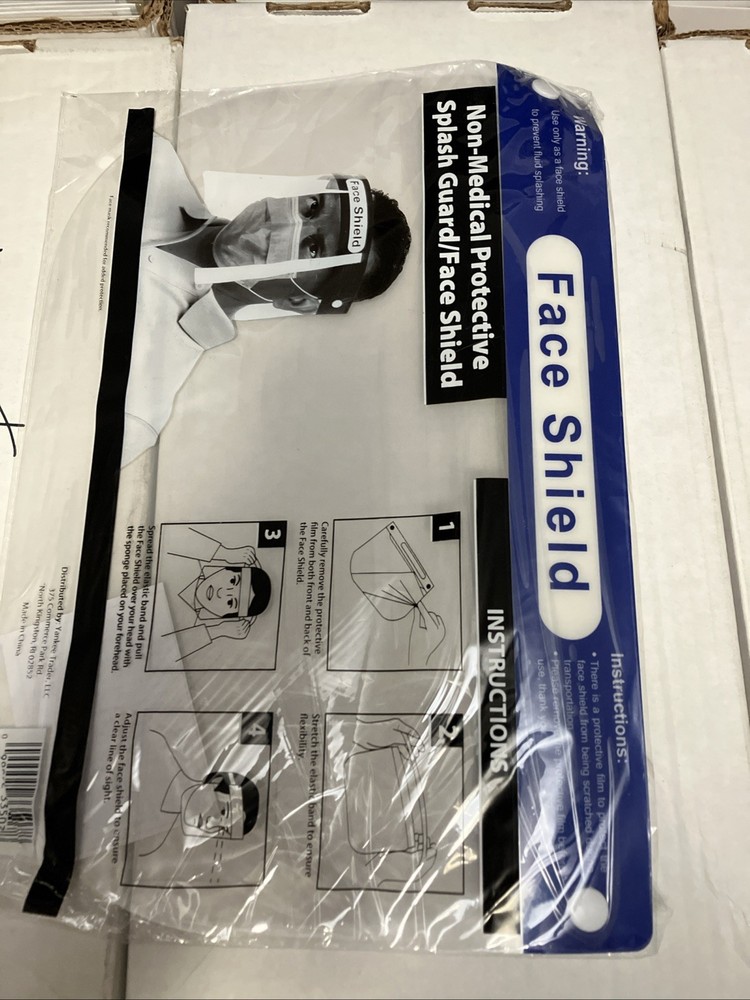 Safety Full Face Shield Splash Guard Protective Mask