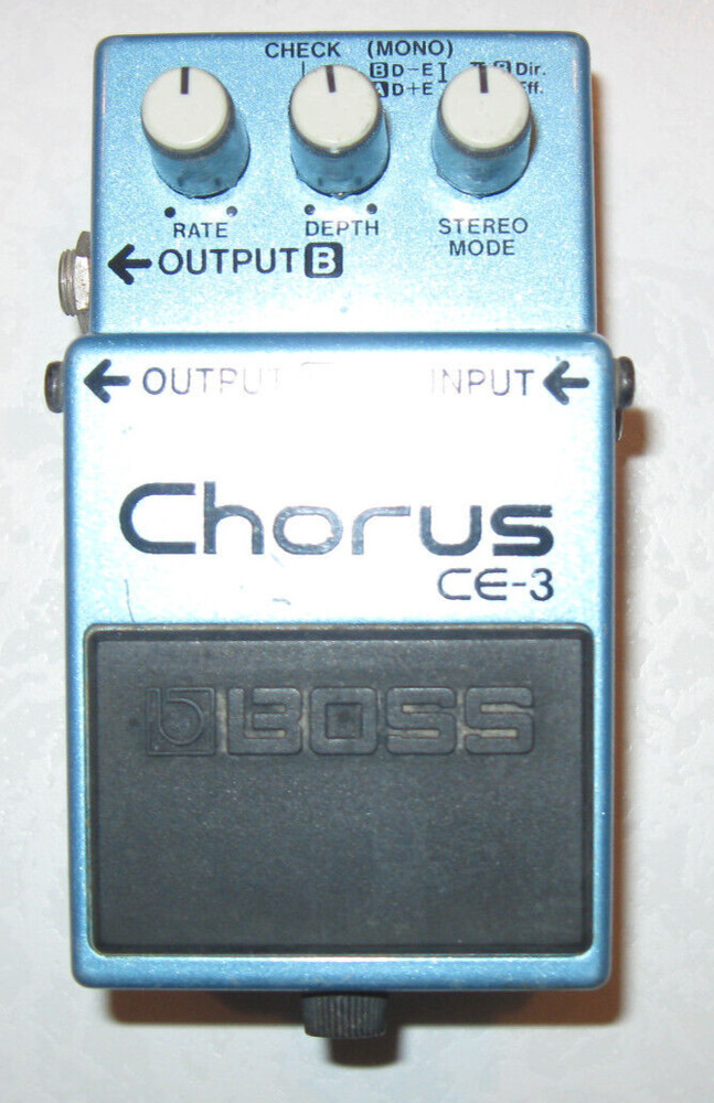 Boss CE-3 Chorus Guitar Effect Pedal USED