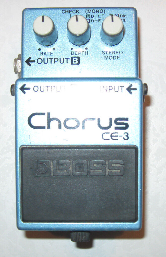 Boss CE-3 Chorus Guitar Effect Pedal USED
