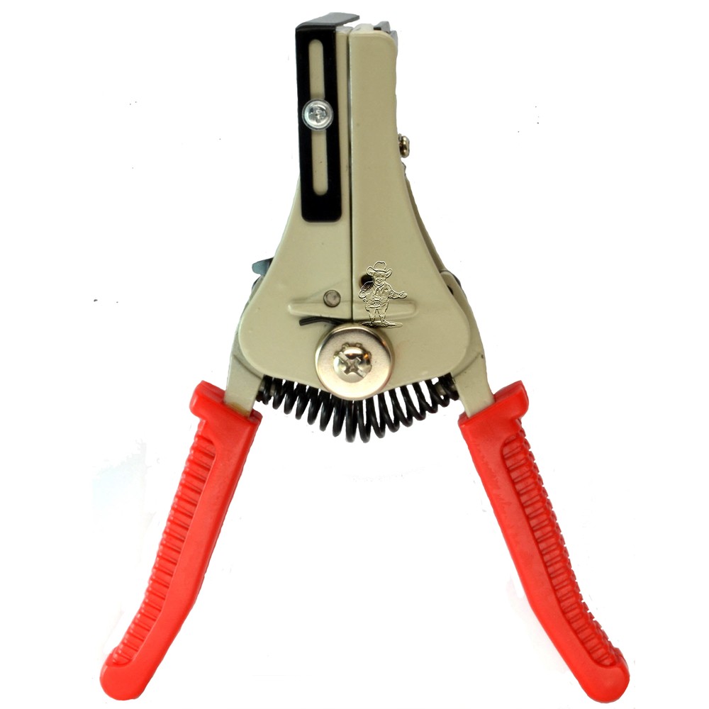 Cal-Hawk CWSO7 Wire Stripper – 6.5" Automatic Crimping Tool W/Adjustable Guide