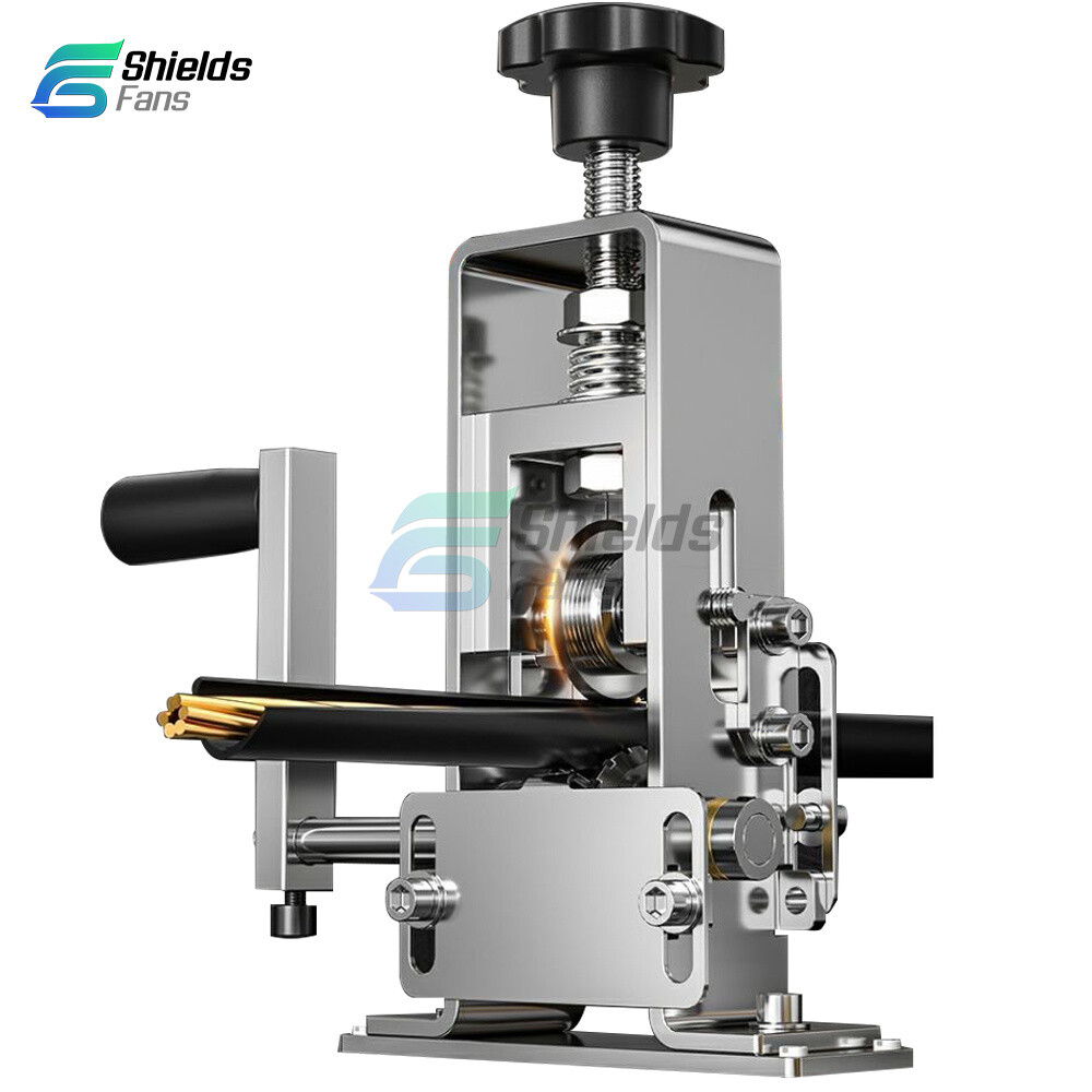 Manual Electric Wire Stripping Machine Cable Stripper Crank Scrap Copper Cutter