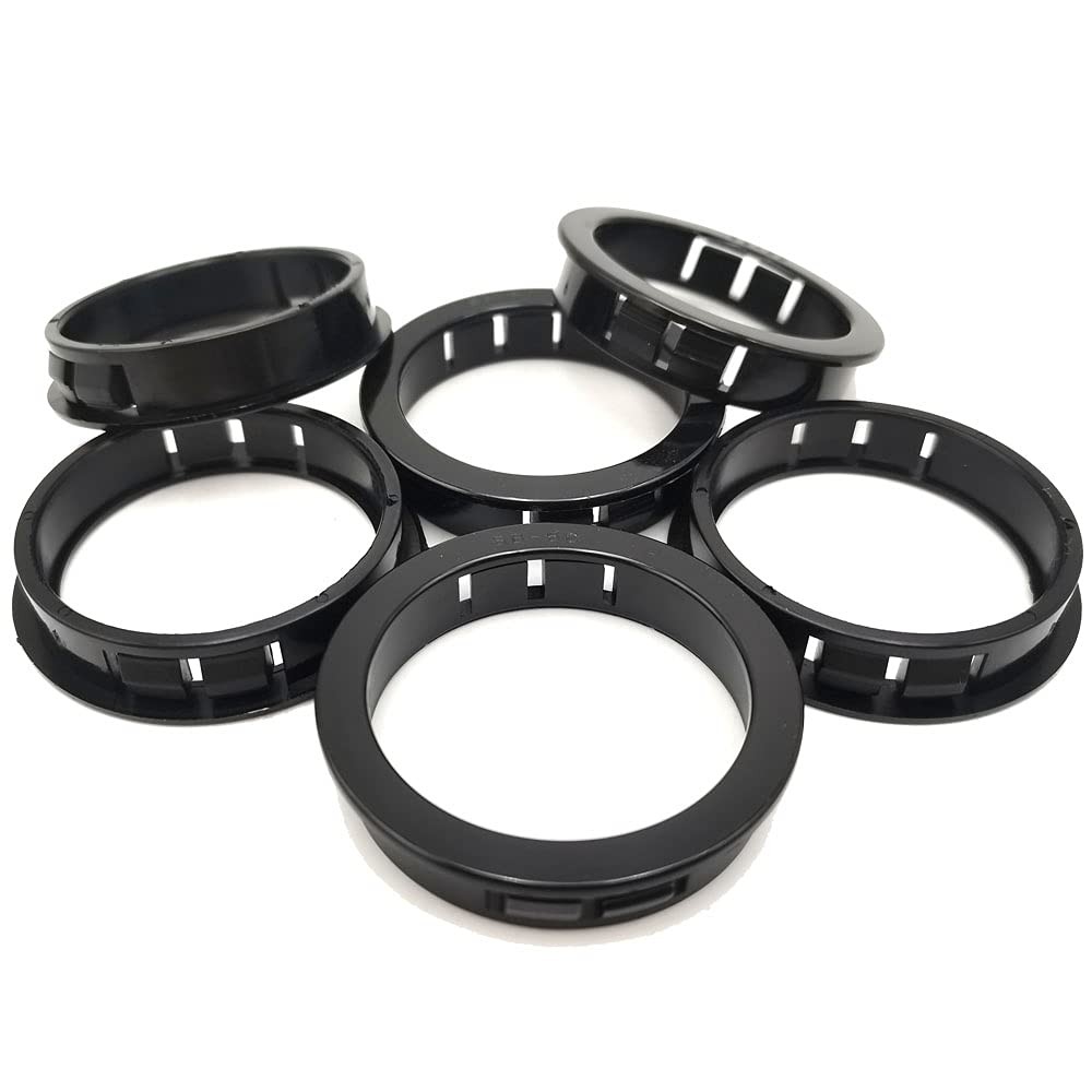 EASYEAH 2"(50mm) Black Snap-in Knockout Insulating Bushing SB-50, 2",