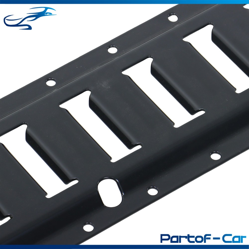 Black 5 Pack 96" E Track Rail Sections For Large Trailers And Vans Tie Down