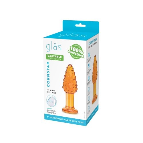 Glas Nubby Acron 4 Glass Butt Plug