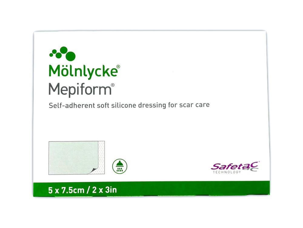 Mepiform 5x7.5 cm bandage 5 pcs