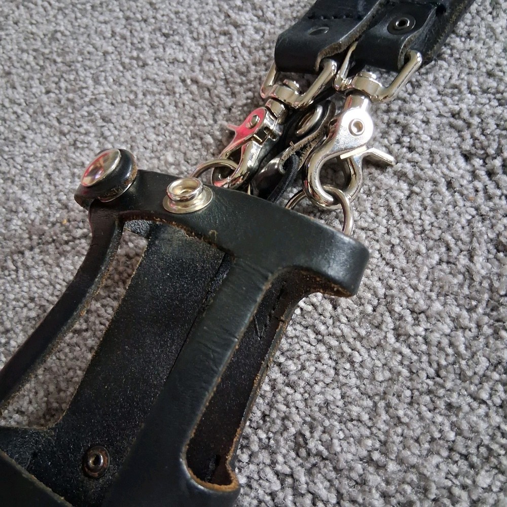 Boston Leather Bundle Three Items- Anti-Sway Strap for Radio Strap