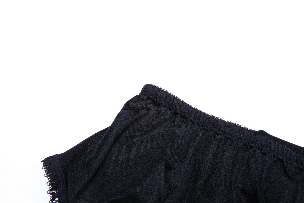 Allacki Floral Lace Panel Garter Belts Retro Court Style 6 Straps Suspender