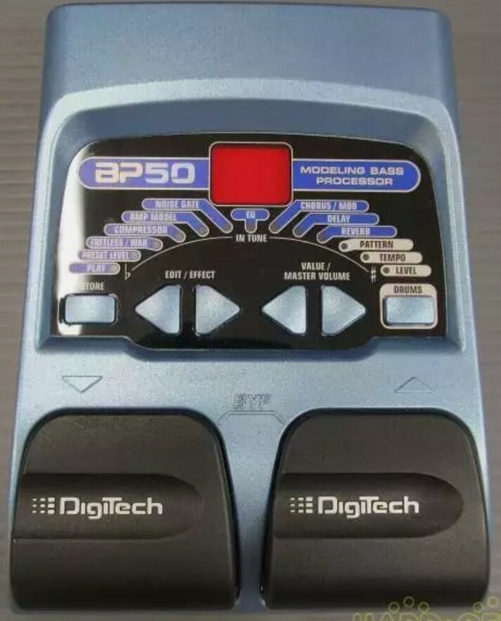 Digitech BP50 Modeling Bass Processor Pedal
