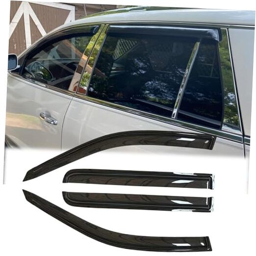 94657 Sunproof Waterproof Side Window Wind Deflector 2008 - 2017 Buick Enclave