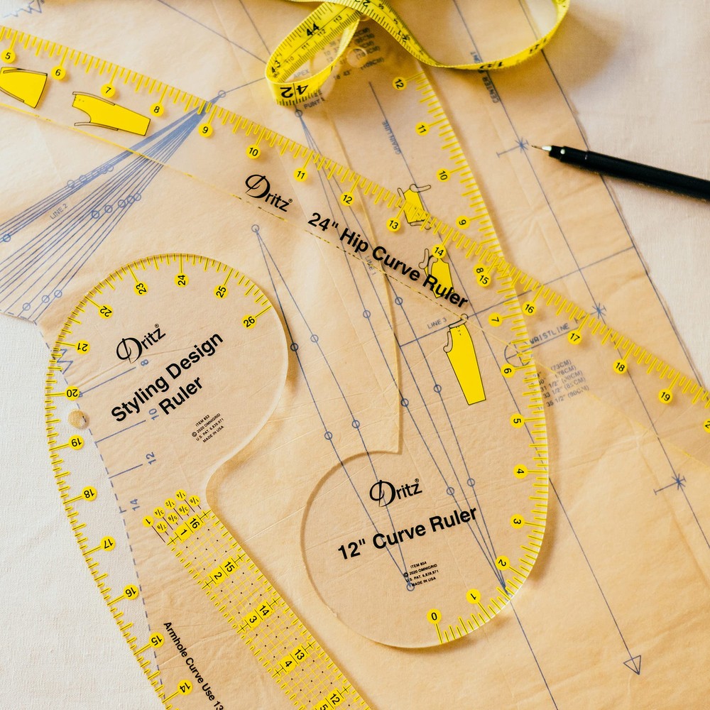 Dritz Ruler Styling Design, Clear
