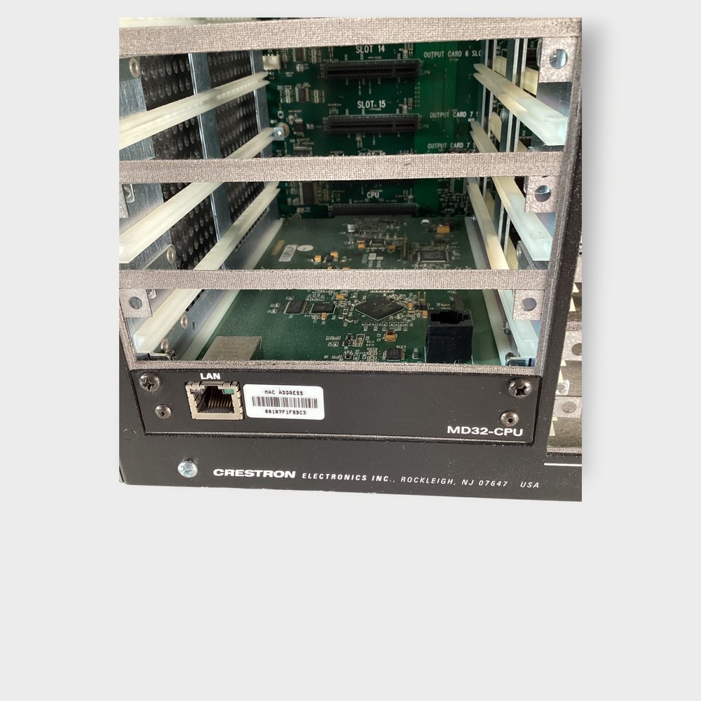 Crestron DM-MD32X32-RPS Distribution Matrix Without Input/ Output Cards