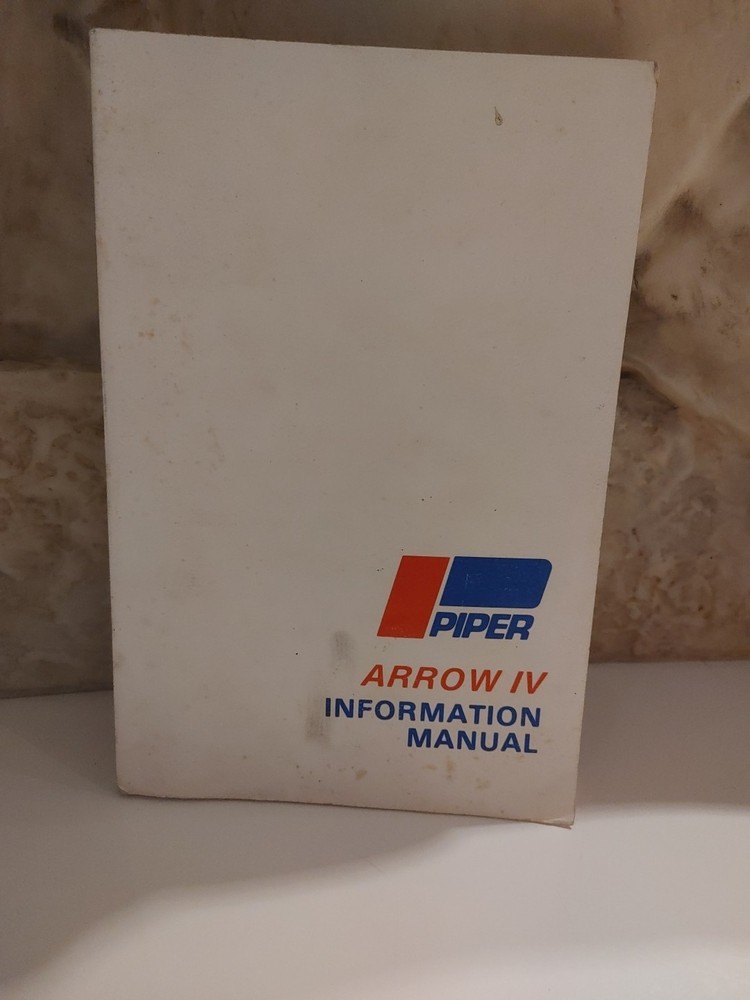 Piper Arrow IV Information Manual