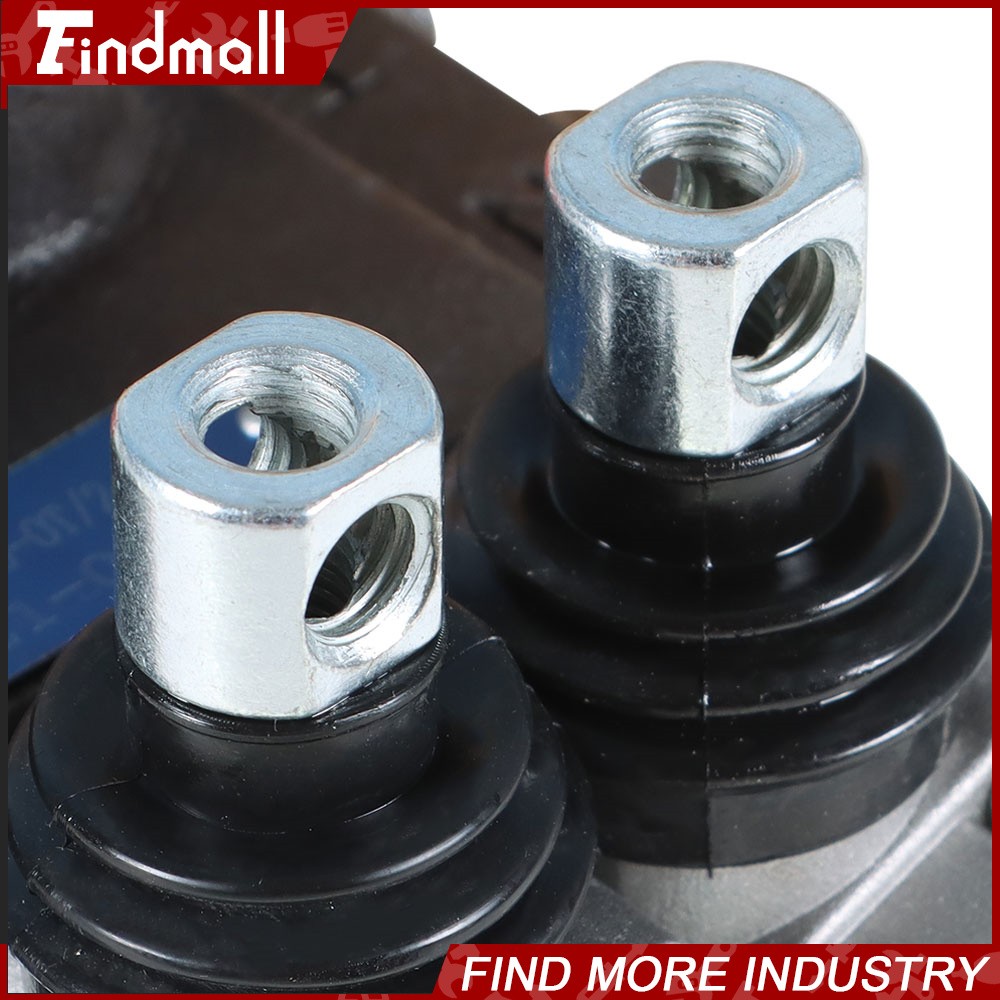 2 Spool 11 GPM Hydraulic Monoblock Double Acting Control Valve SAE Ports