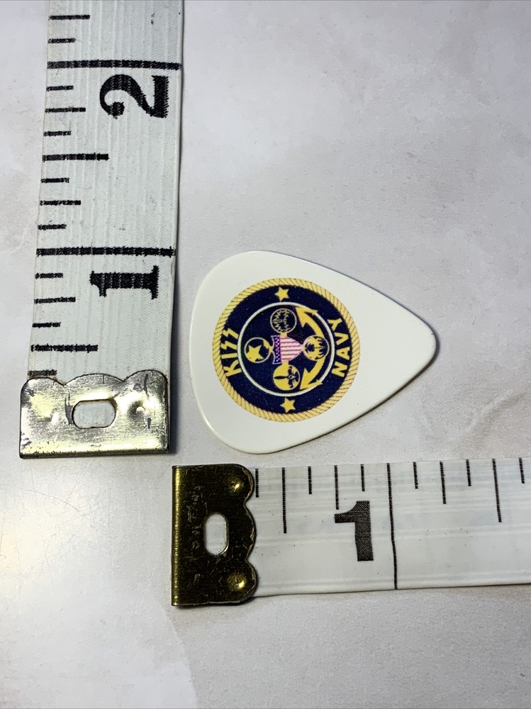 Vintage Guitar Pick KISS Tommy Thayer Kiss Navy guitar pick KISS VTG Navy Kiss