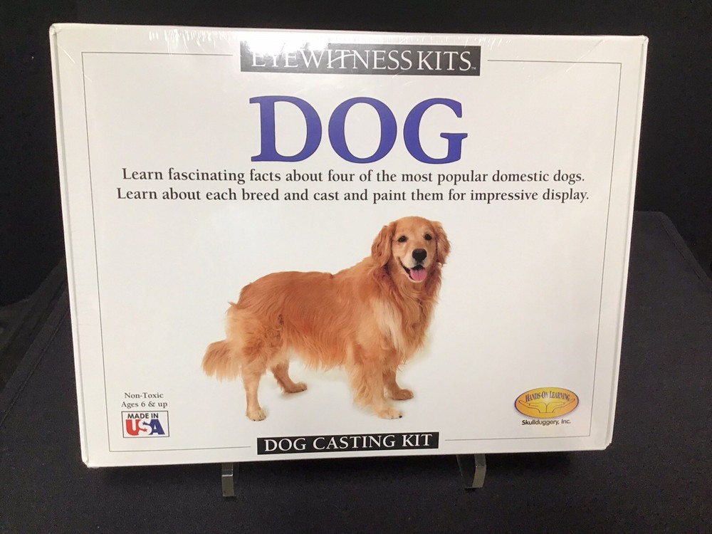 EYEWITNESS KITS - DOG CASTING KIT~ Skullduggery Educational Learning Mold~New