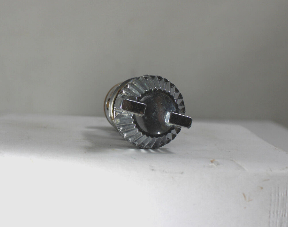 1955 DODGE CORONET CIGARETTE CHROME LIGHTER ASSEMBLY KNOB & BEZEL