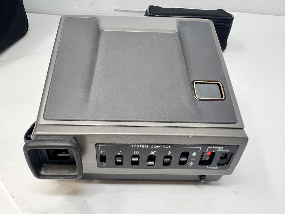 Polaroid Spectra System Camera W/ Remote Transmitter Receiver Filter Set & Case