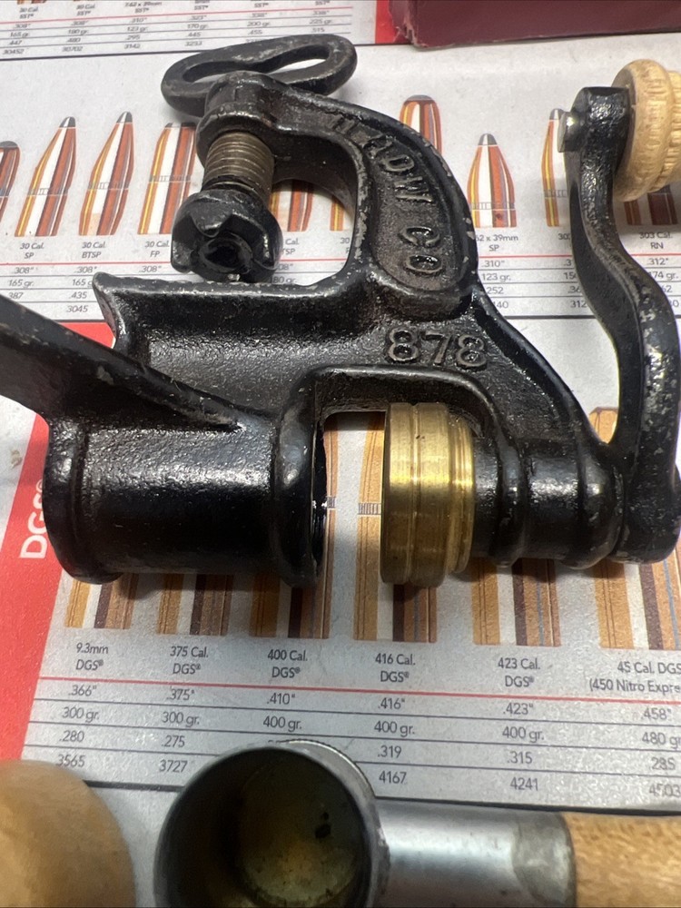 VINTAGE 20 GAUGE EUREKA 160 SHOTGUN SHELL LOADING SET UNION HARDWARE